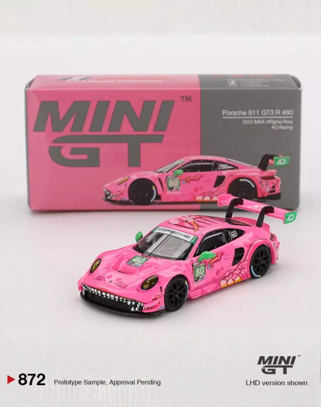 Porsche 911 GT3 R #80 AO Racing 2023 IMSA Virginia Roxy