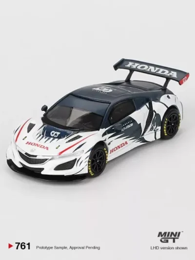 MINI GT 1:64 MGT00761 Honda NSX GT3 EVO AlphaTauri Yuki Tsunoda 2023 Red Bull Formula Nurburgring