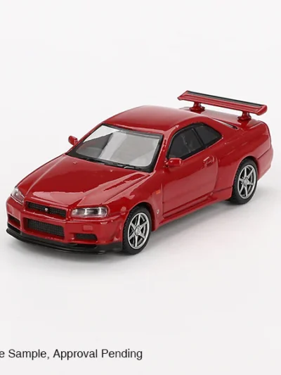 MINI GT 1:64 MGT00796 Nissan Skyline GT-R (R34) V-Spec Active Red