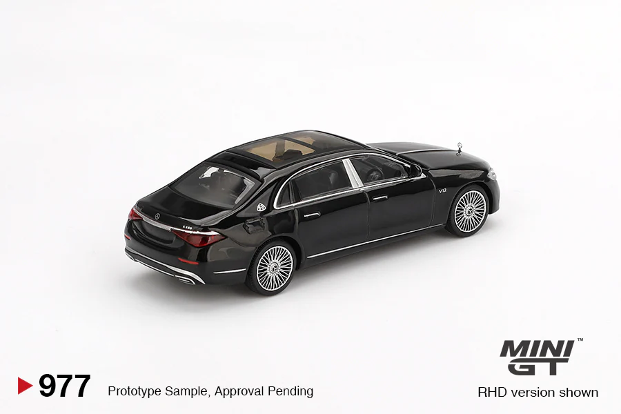 MINI GT 1:64 MGT00977 Mercedes-Maybach S 680 Black - Image 3