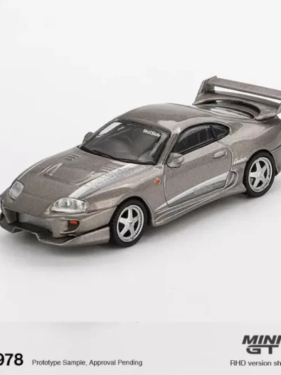 MINI GT 164 MGT00978 Toyota Supra VeilSide Combat V-II – Combat Grey