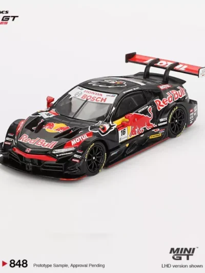 MINI GT 1:64 MGT00848 Honda NSX-GT "Type S" GT500 #16 "Red Bull MOTUL MUGEN NSX-GT" TEAM Red Bull MUGEN 2022 SUPER GT SERIES