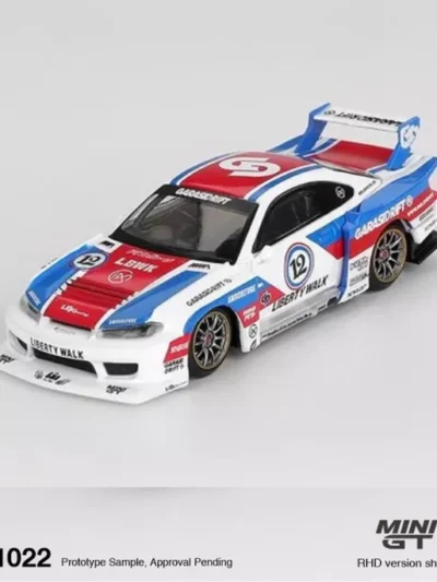 MINI GT 1:64 MGT01022 Nissan LB-Super Silhouette S15 SILVIA GARASIDRIFT x LBWK 2025