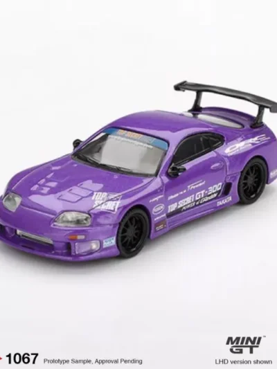 MINI GT 1:64 MGT01067 Toyota Supra (A80) Top Secret GT-300 Top Secret Purple