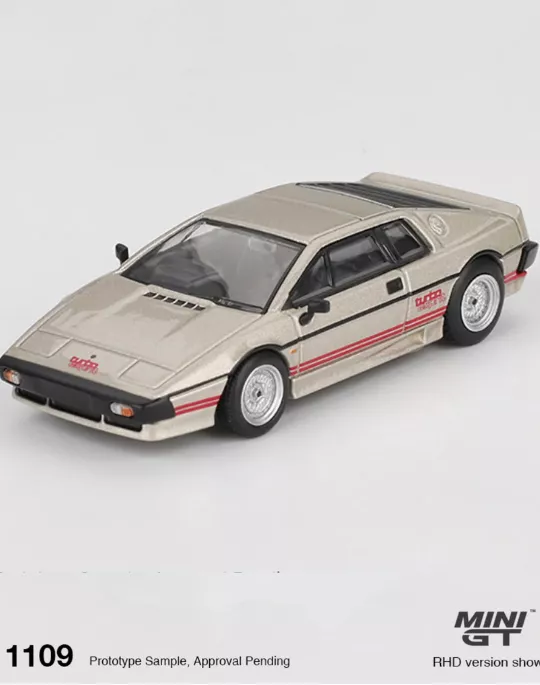MINIGT 164 MGT01109 Lotus Esprit Turbo Metallic Silver