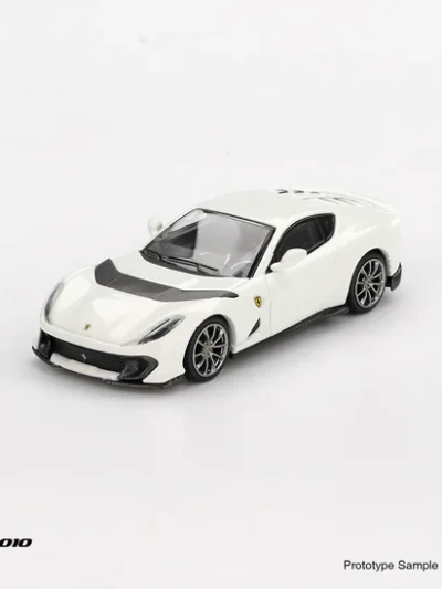 BBRFER64010 BBR Models 1:64 Ferrari 812 Competizione Bianco Avus