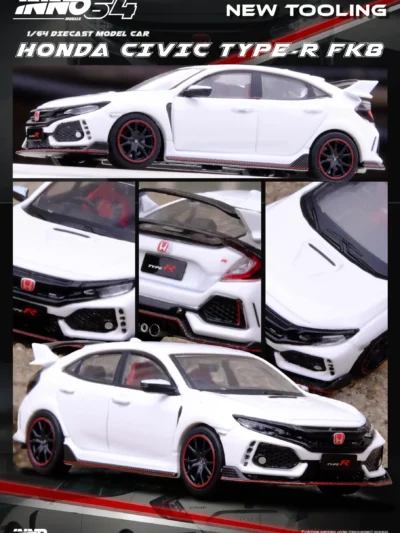 INNO64 1/64 HONDA CIVIC TYPE R (FK8)