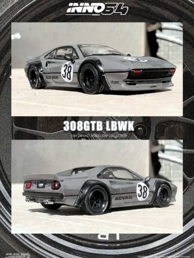 INNO64 1/64 Ferrari 308 GTB Liberty Walk in Grey