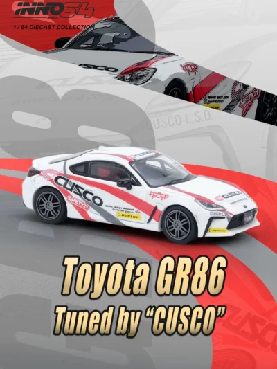 INNO64 1/64 Toyota GR86 Tuned by Cusco