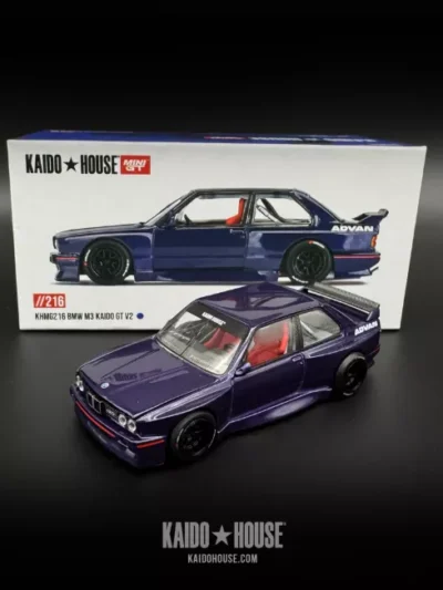 Kaido House X MINIGT KHMG216 164 BMW M3 Kaido GT V2- Purple