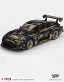 MINI GT MGT01101 1:64 MAZDA RX-7 LB-Super Silhouette FD-NILES Black