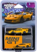 MINI GT 164 MGT01135 LB- SILHOUETTE WORKS MURCIELAGO GT EVO YELLOW