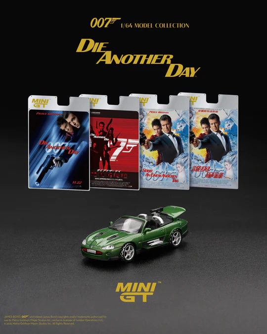 MINI GT MGT00908-007 164 JAGUAR XKR JAMES BOND DIE ANOTHER DAY