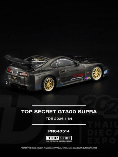 PR640514 POPRACE 1:64 TOP SECRET GT300 SUPRA THAILAD DIECAST EXPO 2026