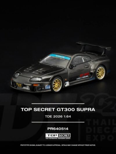 PR640514 POPRACE 1:64 TOP SECRET GT300 SUPRA THAILAD DIECAST EXPO 2026