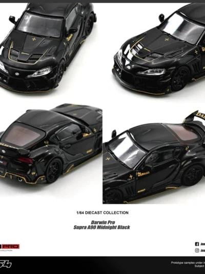 INNO64 164 TOYOTA SUPRA A90 DARWIN PRO - GLOSS BLACK