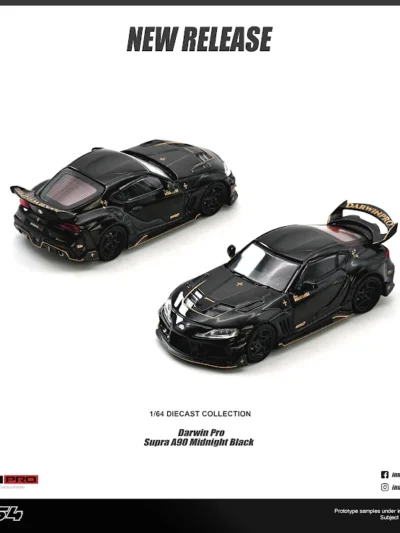 INNO64 164 TOYOTA SUPRA A90 DARWIN PRO - GLOSS BLACK