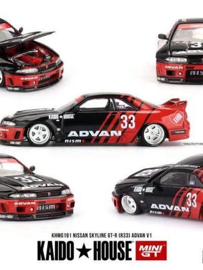 KAIDO HOUSE x MINIGT KHMG191 NISSAN SKYLINE GT-R (R33) ADVAN