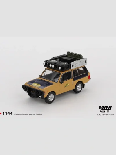 MINI GT 1:64 MGT01144 Range Rover 1981 Camel Trophy Sumatra C.Swoboda & K.Mentel Winner