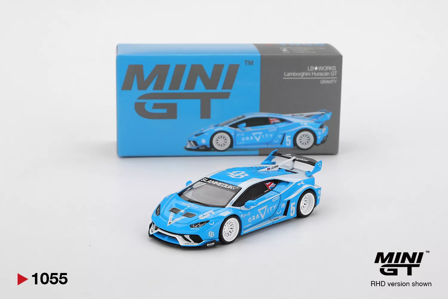 MINI GT 1:64 MGT01055 LB★WORKS LAMBORGHINI HURACÁN GT GRAVITY