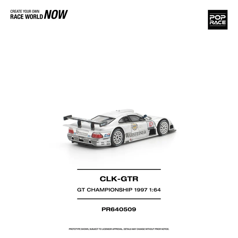 PR640509 POPRACE 1:64 MERCEDES-BENZ AMG CLK GTR FIA GT CHAMPIONSHIP 1997 - Image 3