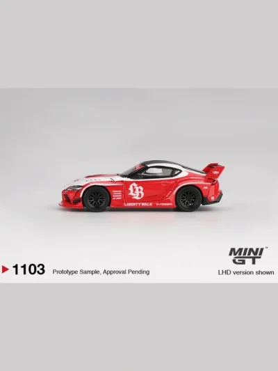 MINI GT 1:64 MGT01109 LB★WORKS TOYOTA GR SUPRA RED