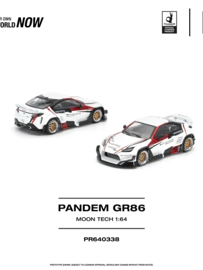 PR640338 POPRACE 1:64 PANDEM GR 86 MOONTECH