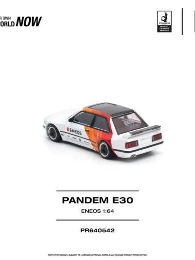 PR640542 POPRACE 1:64 PANDEM E30 ENEOS